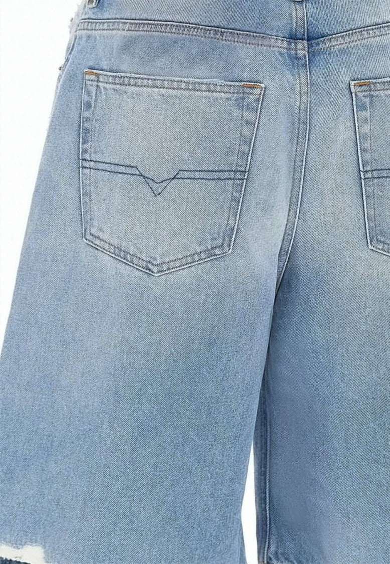 Diesel Relaxed-Fit Denim Shorts With Classic Five-Pocket Design