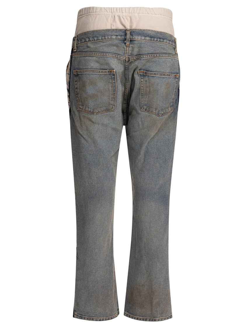 Rrr123 Distressed Denim Jeans