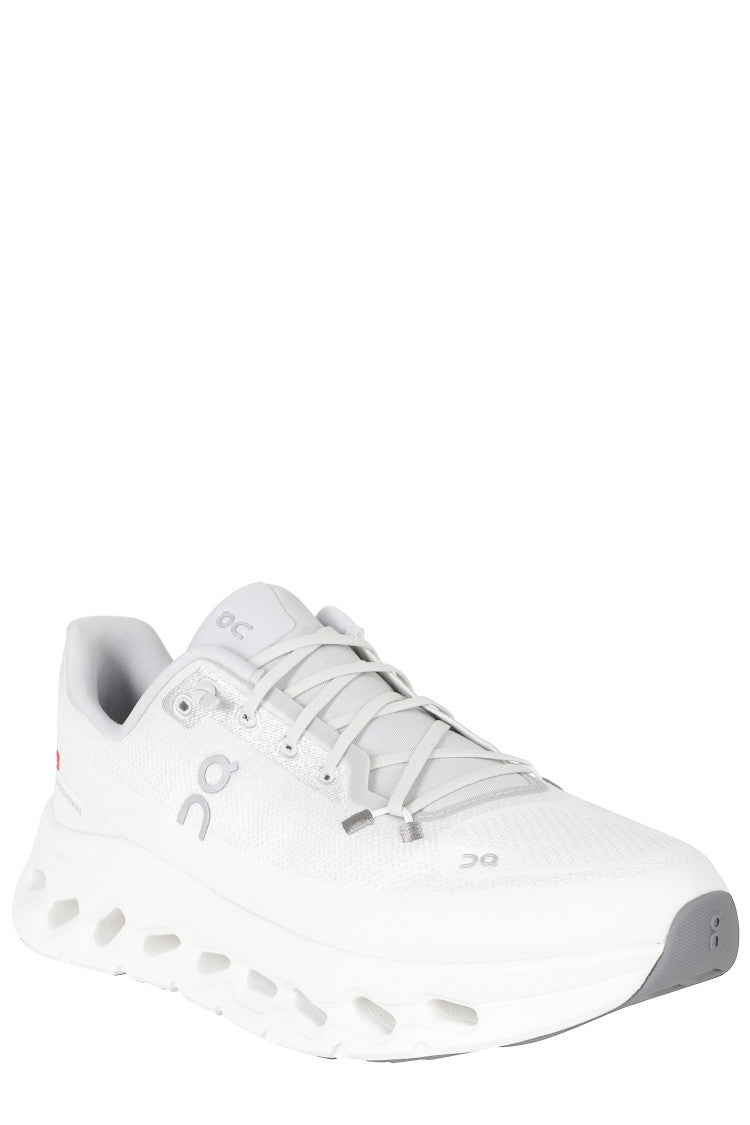On Running White Cloudtilt Breathable Mesh Low-Top Sneakers