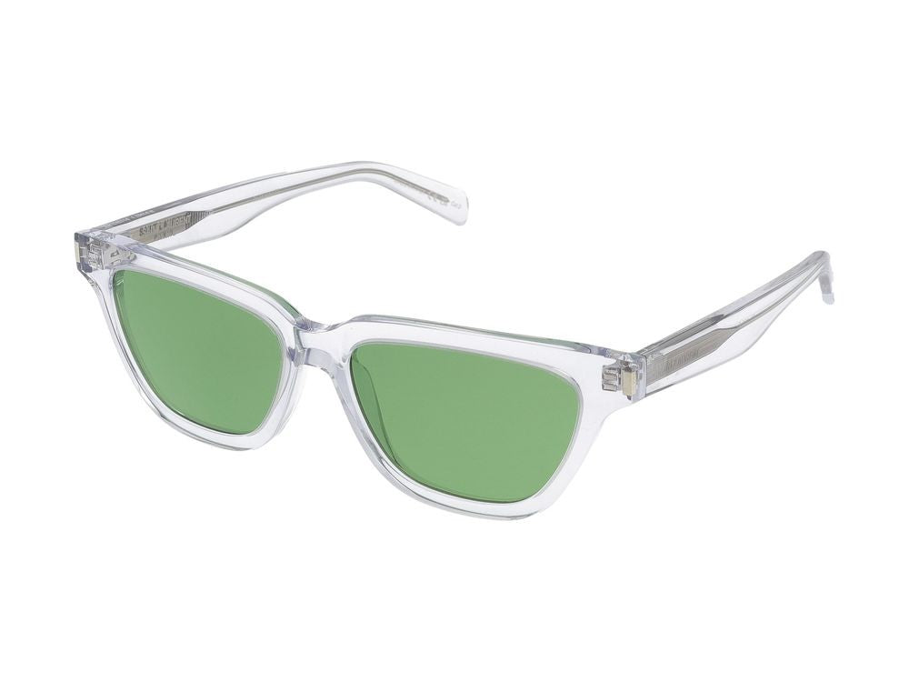 Saint Laurent Sunglasses Saint Laurent Sl 462 Sulpice 006 Crystal Crystal Green 53/16/145