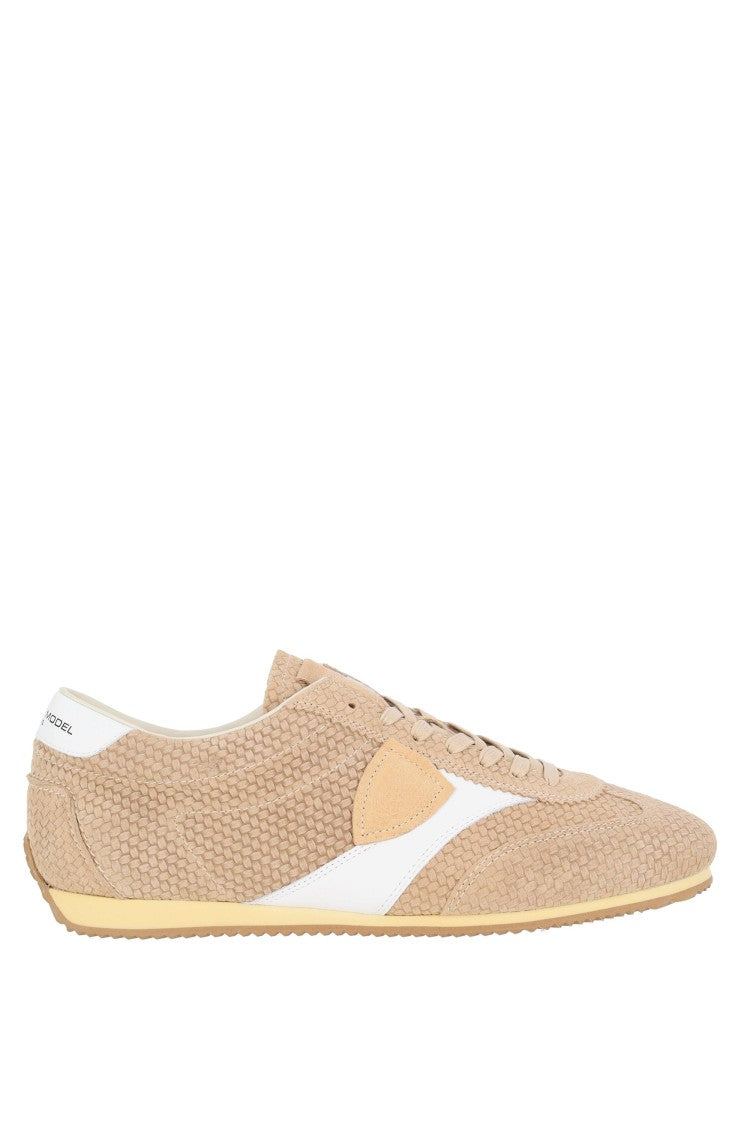 Philippe Model Planche Sabbia Retro Woven Leather Sneakers