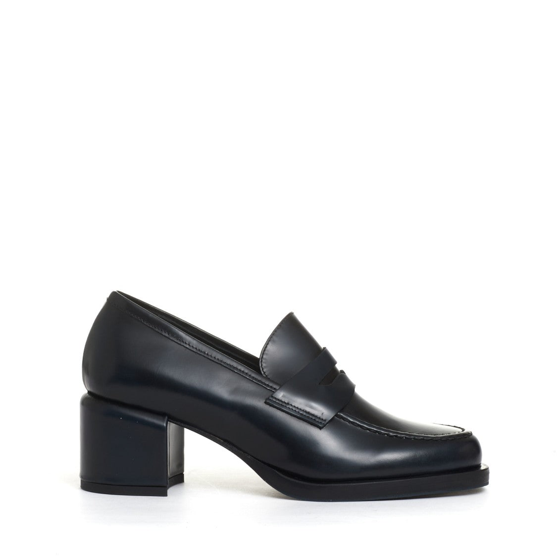 Poesie Veneziane 50Mm Heel Midnight Blue Loafer