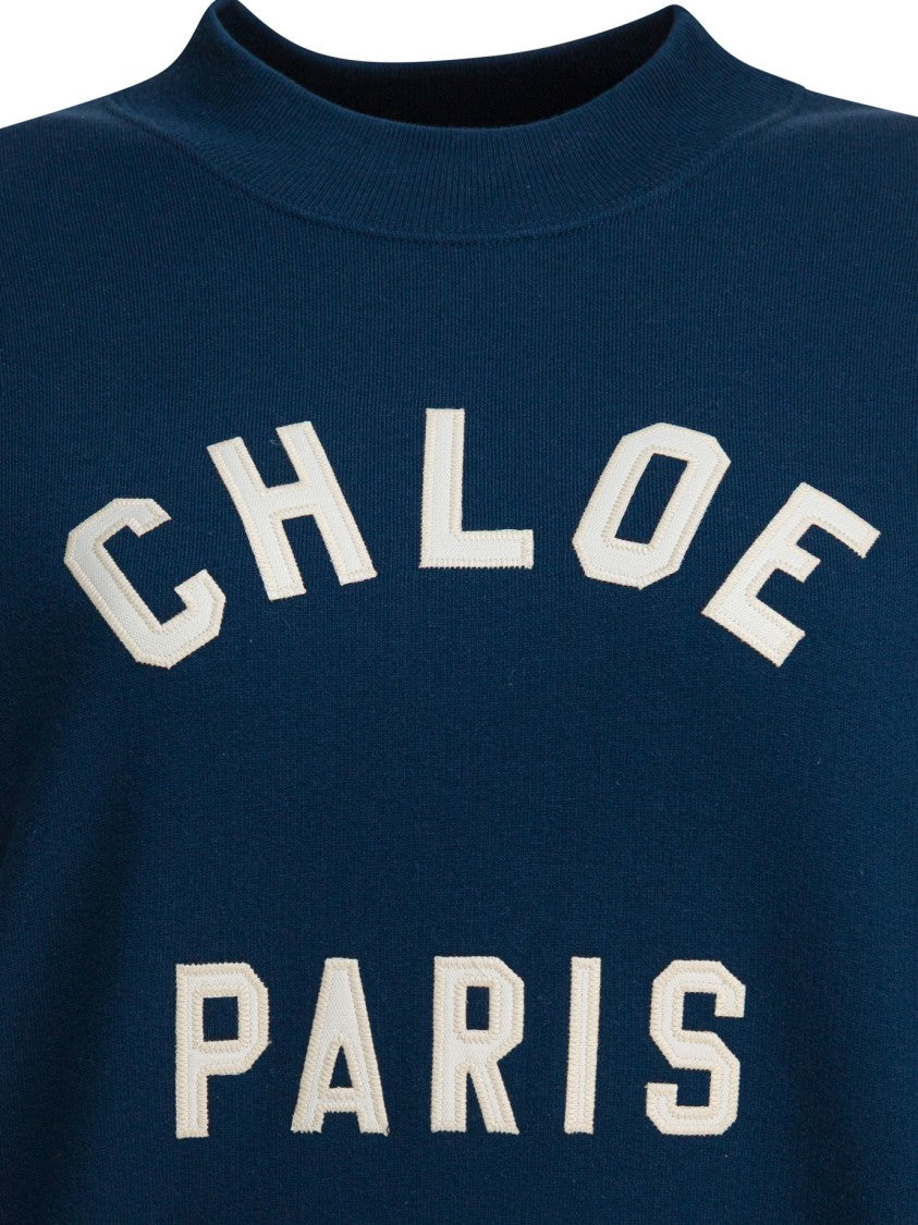 Chloé Mock Neck Sweatshirt