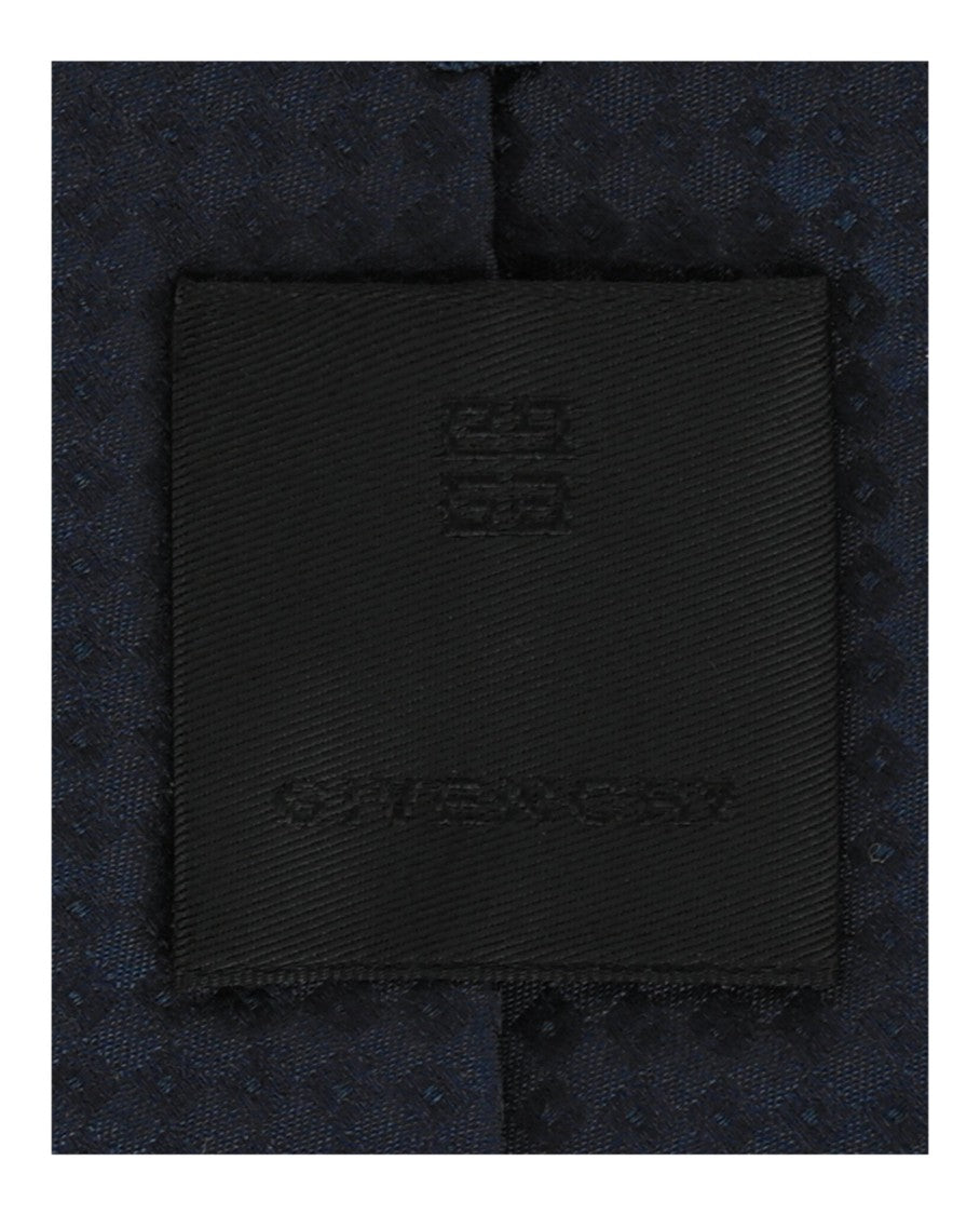 Givenchy Micro Design Silk Tie By Givenchy