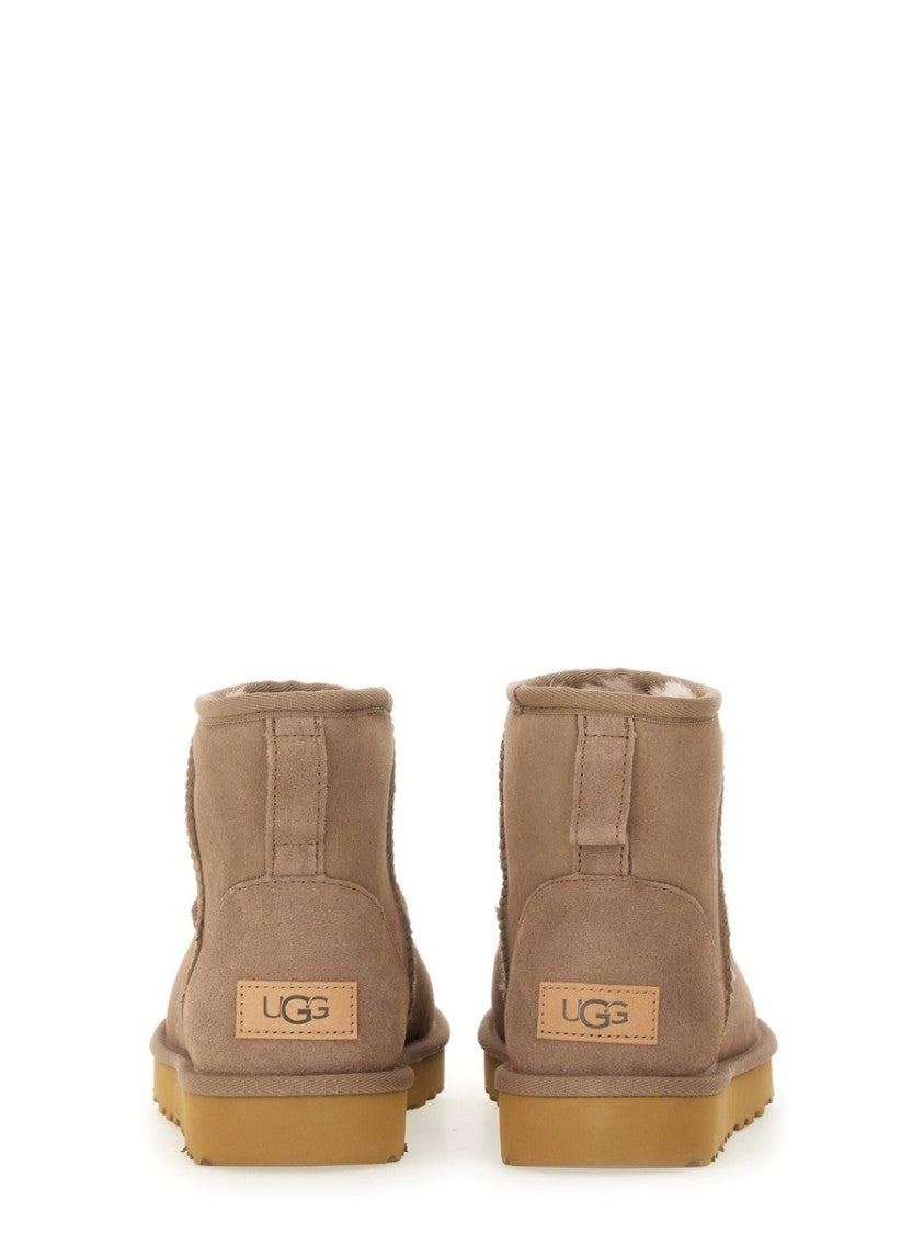 Ugg Classic Mini Ii Leather Ankle Boots