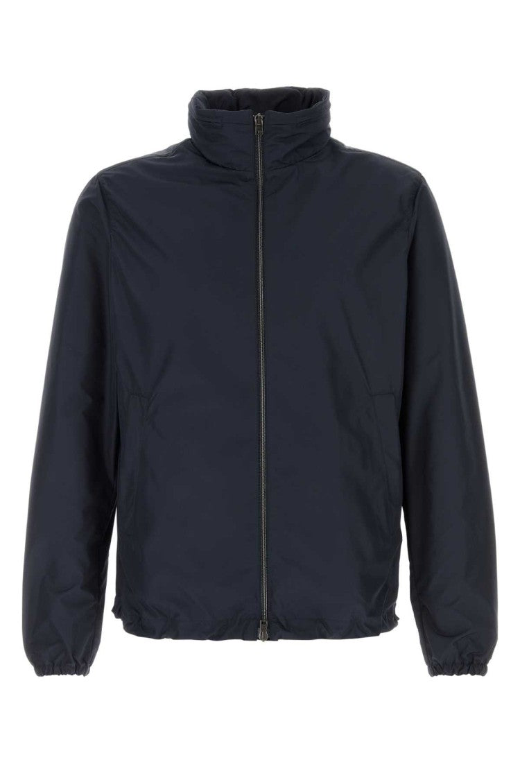 Herno Dark Blue Polyester Jacket
