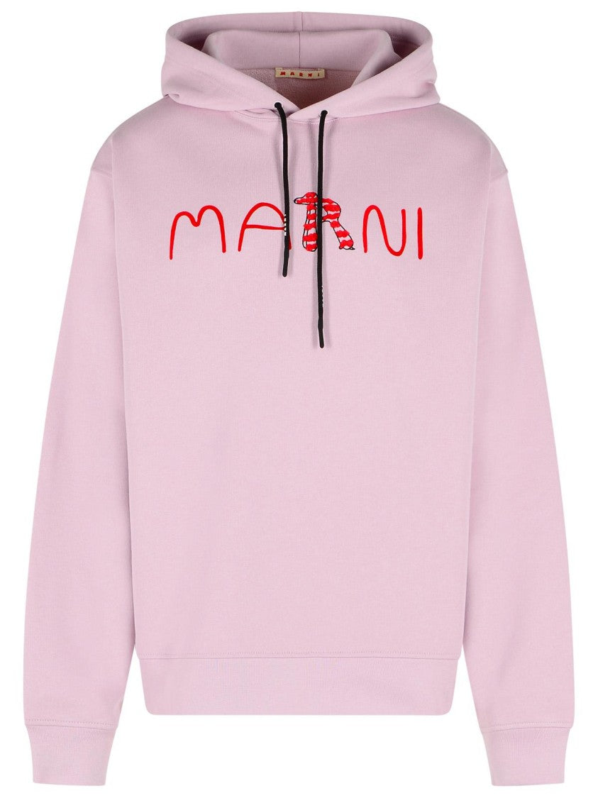 Marni Pink Cotton Sweatshirt