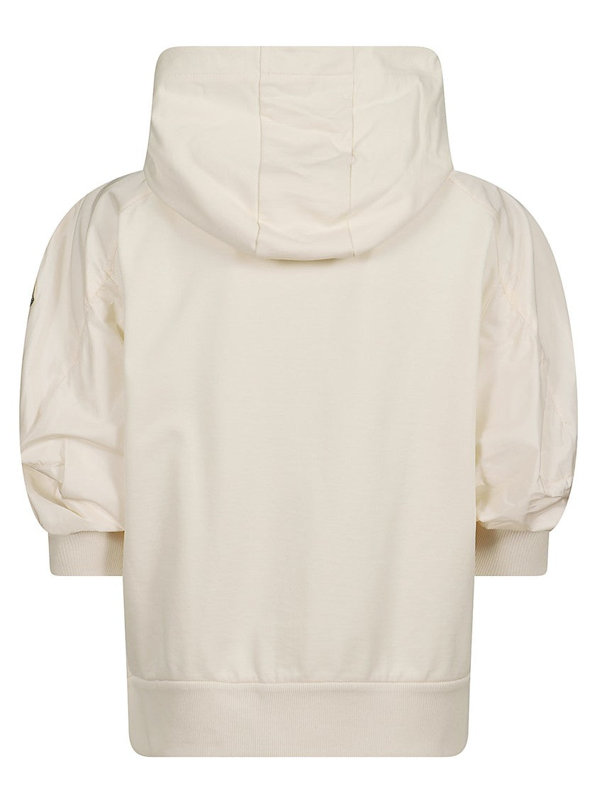 Moncler Moncler Cotton Jersey Zip Hoodie