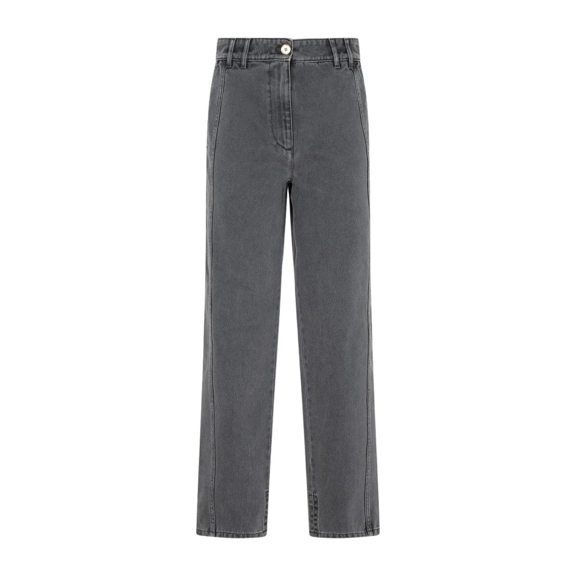 Patou Cargo Anthracite Cotton Trousers