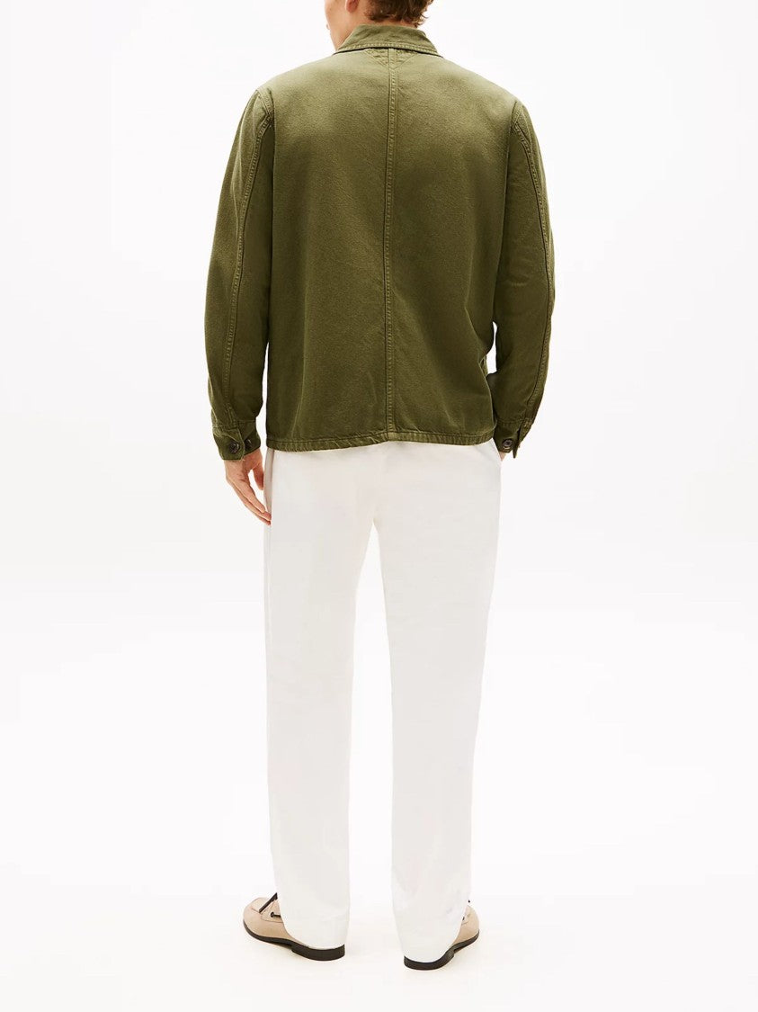 Tommy Hilfiger Boxy Flag Detail Workwear Jacket