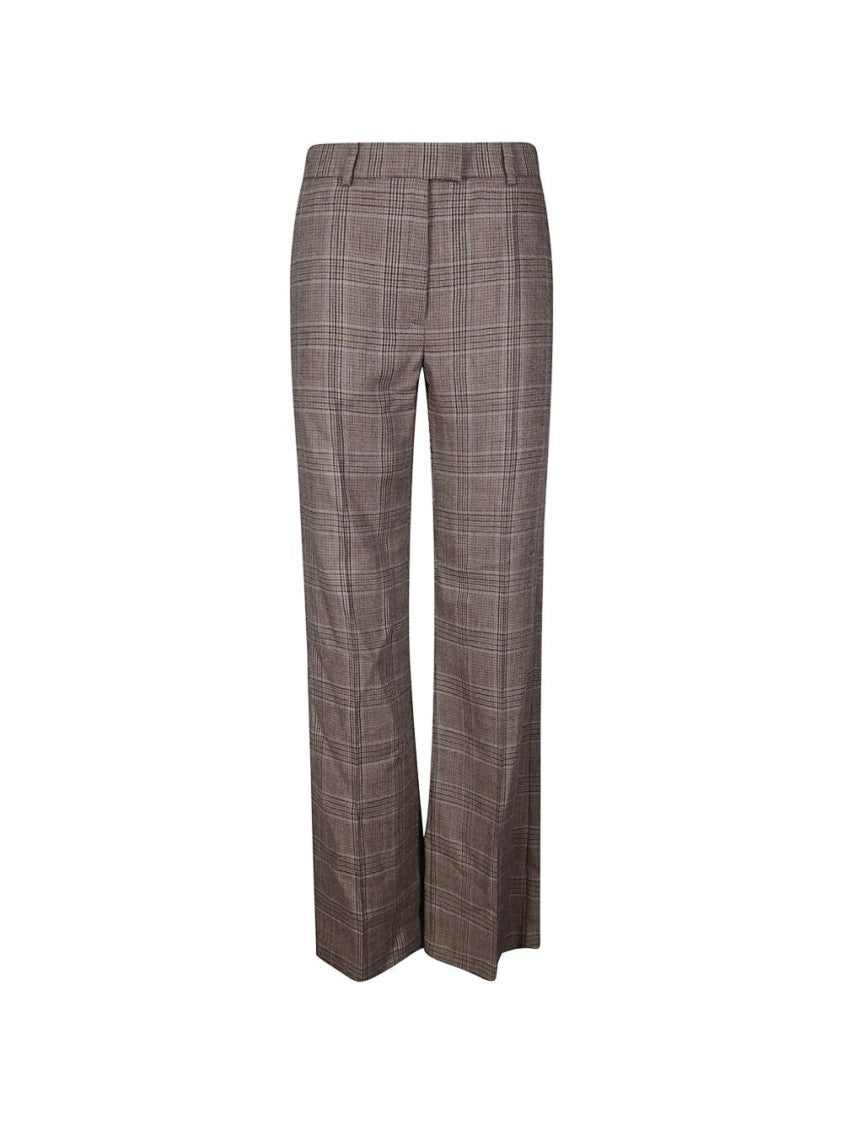 A.P.C. Classic Tailored Plaid Straight-Leg Pants