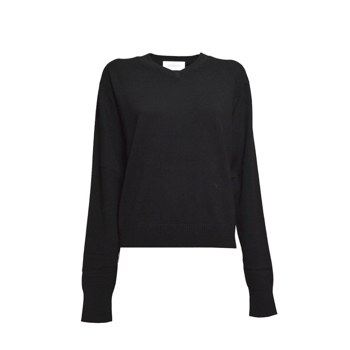 Sportmax V-Neck Wool And Cashmere Blend Pullover