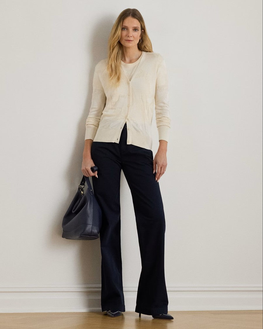 Lauren Ralph Lauren Denzel Long Sleeve Cardigan