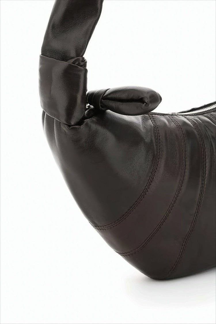 Lemaire Crescent Shape Nappa Leather Shoulder Bag
