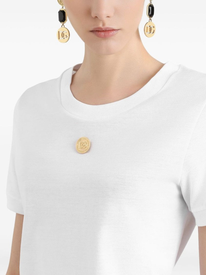 Dolce & Gabbana T-Shirt With Medal