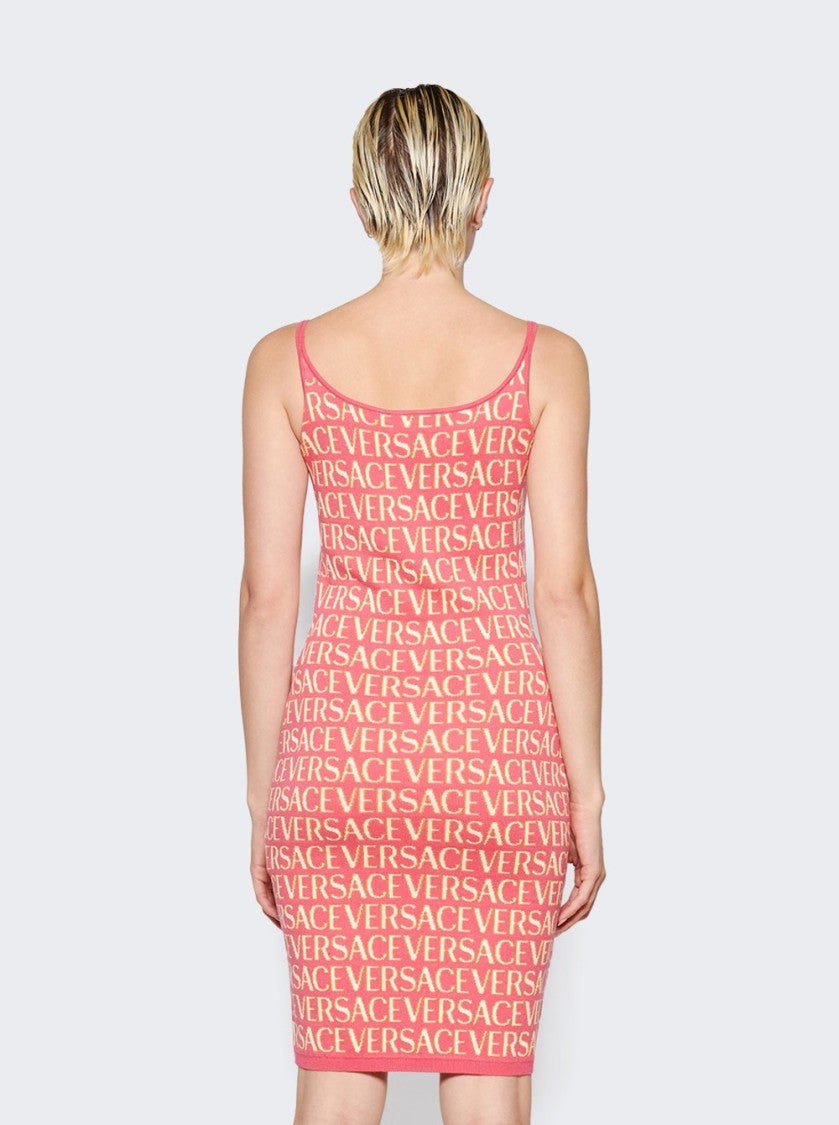 Versace Jacquard Knit Dress