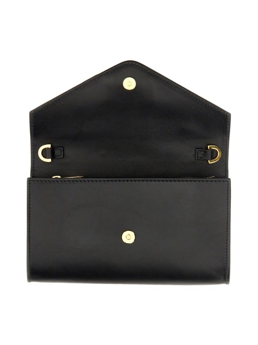 N°21 Rectangular Calf Leather Wallet