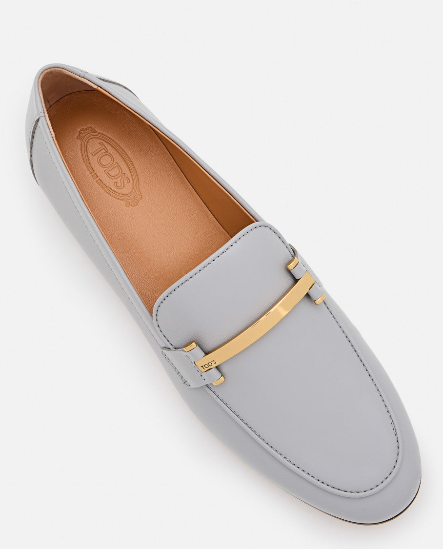 Tod's Pointed Toe Leather Loafer