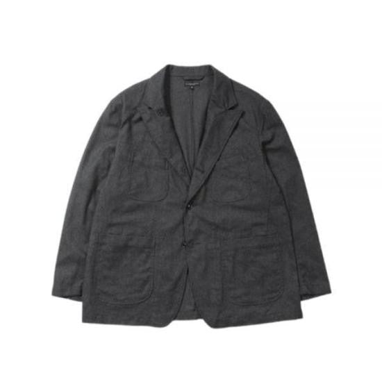 Engineered Garments Relaxed Fit Notched Lapel Jacket With Textured Finish
