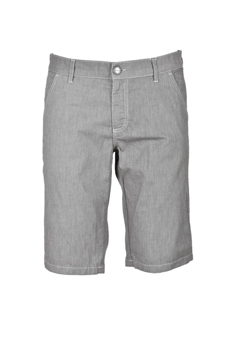 Bikkembergs Beige/Black Bermuda Shorts