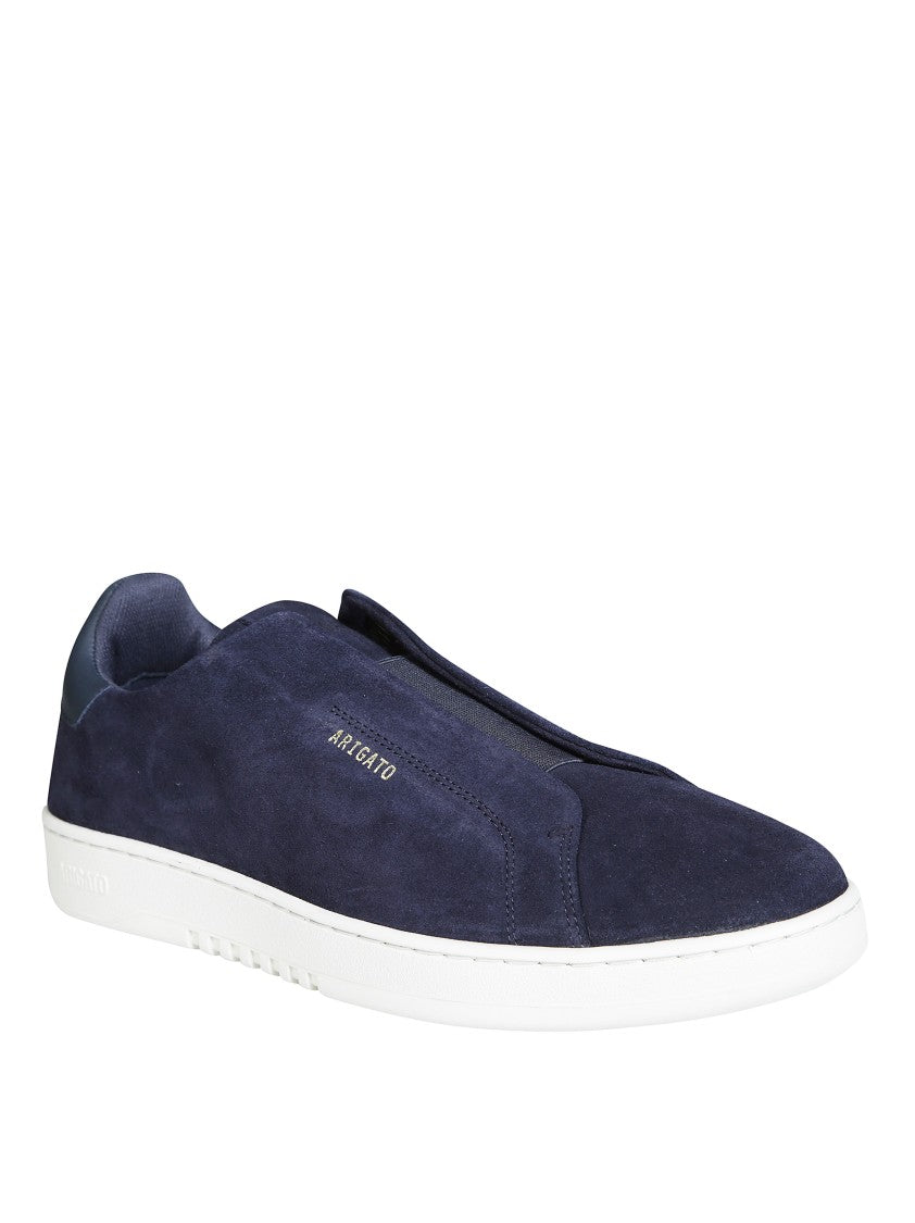 Axel Arigato Blue Dice Laceless Suede Leather Sneakers