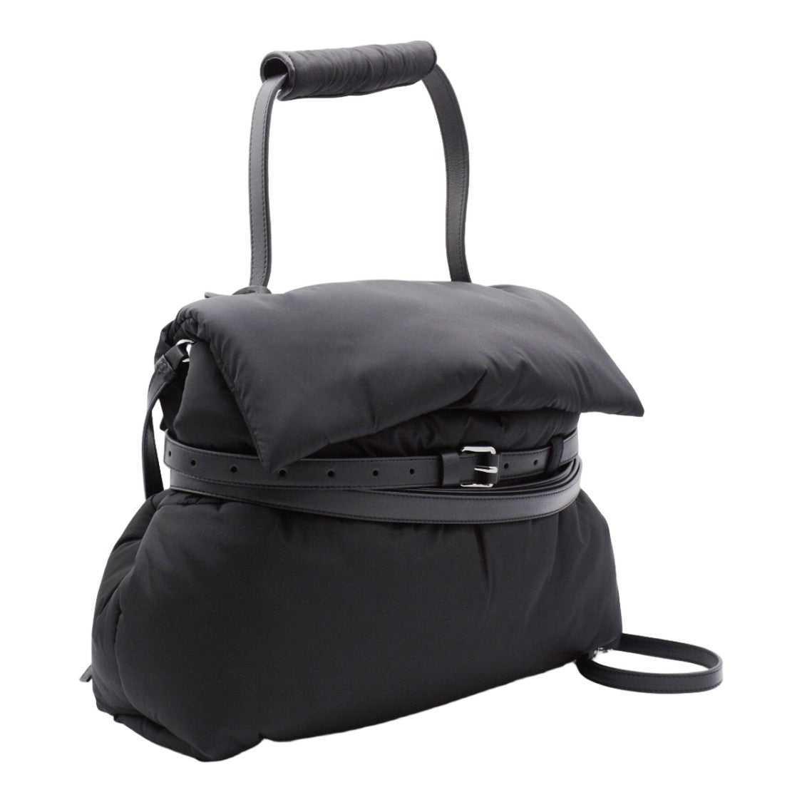 Moschino Padded Handbag With Structured Top Handle