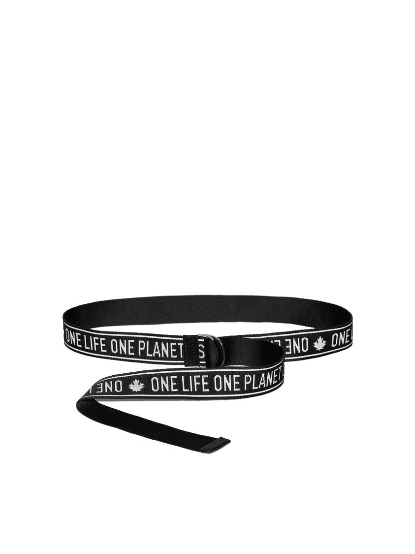 Dsquared2 Logo Industrial Tape Belt