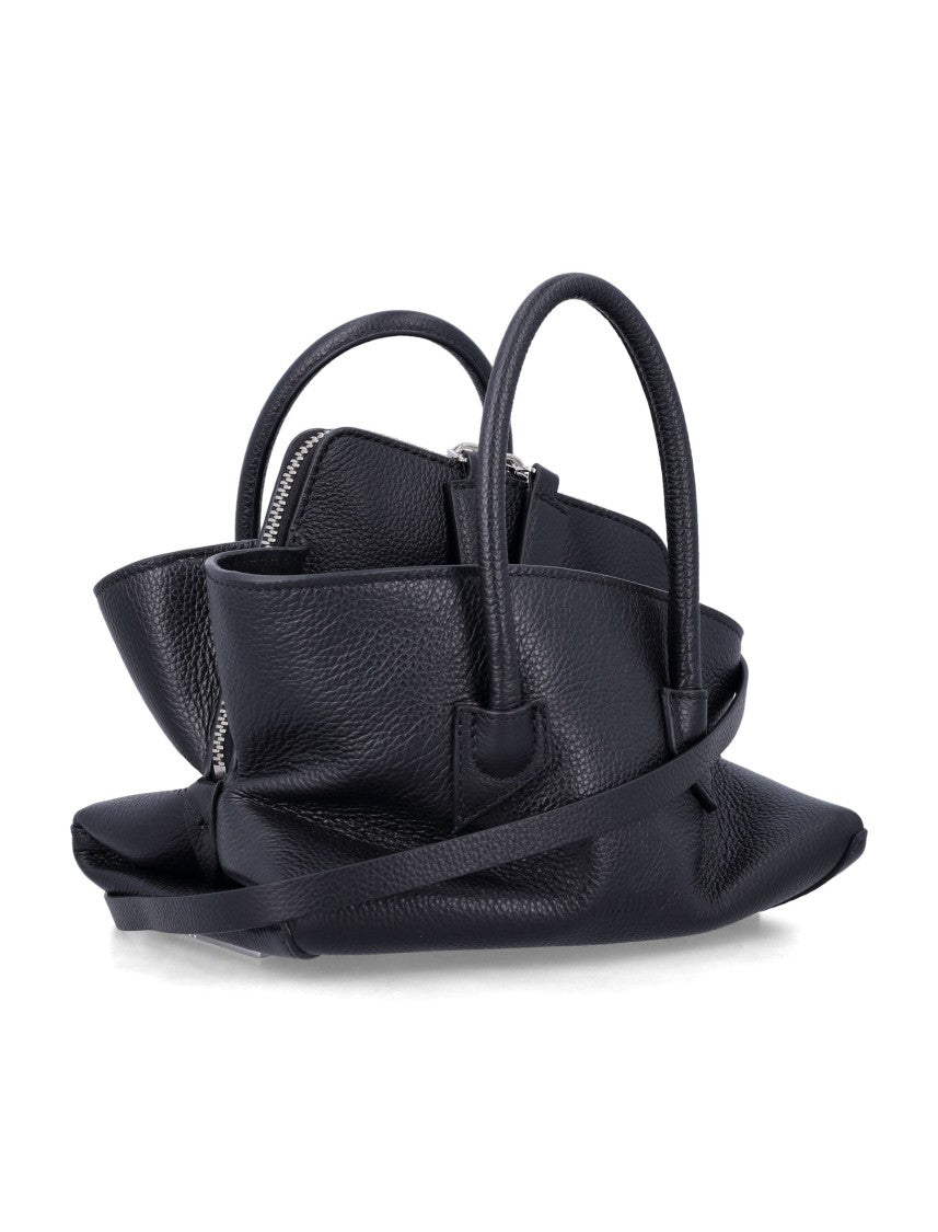 The Attico La Passeggiata Mini Suede Handbag