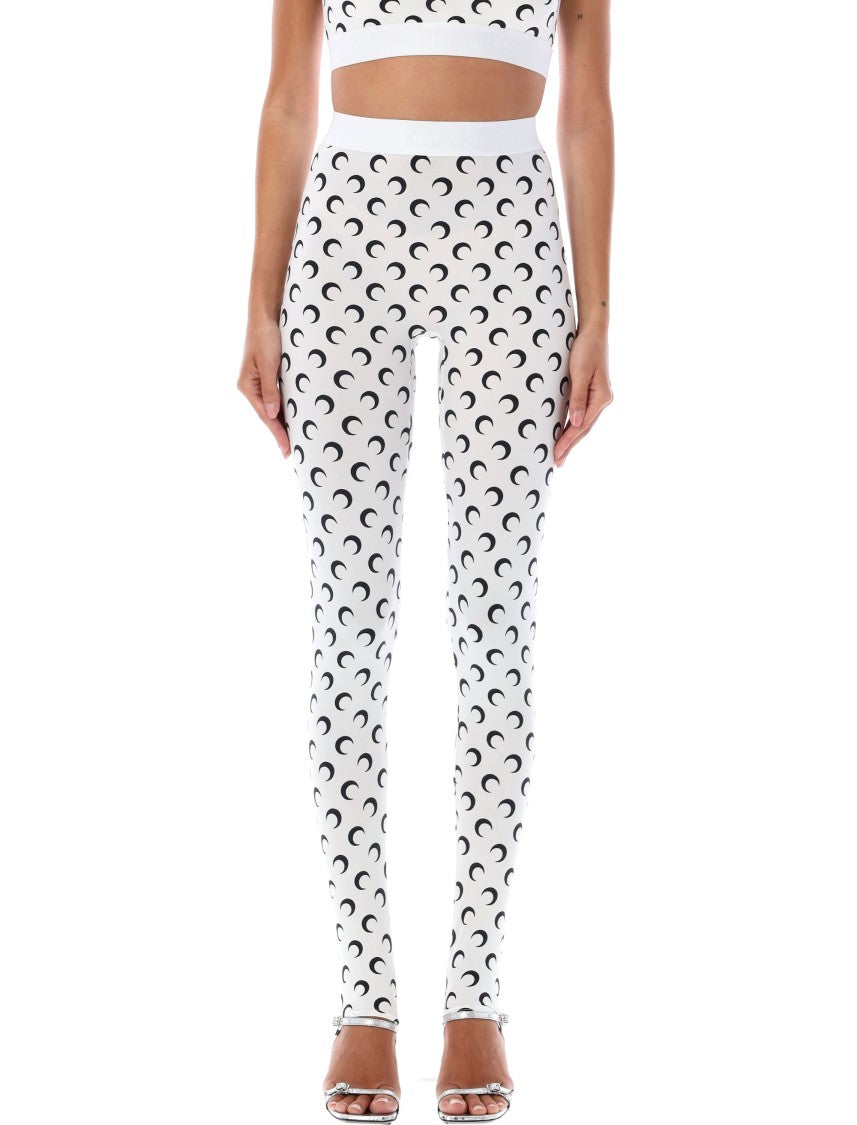 Marine Serre Moon Print High Waisted Leggings