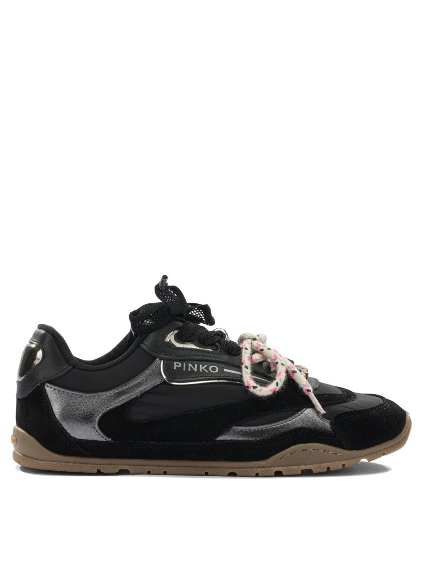 Pinko Low-Profile Black Sneakers
