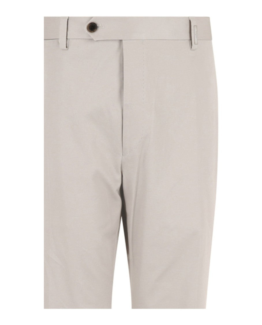 Ferragamo Mid-Rise Regular-Fit Chino Pants With Functional Pockets