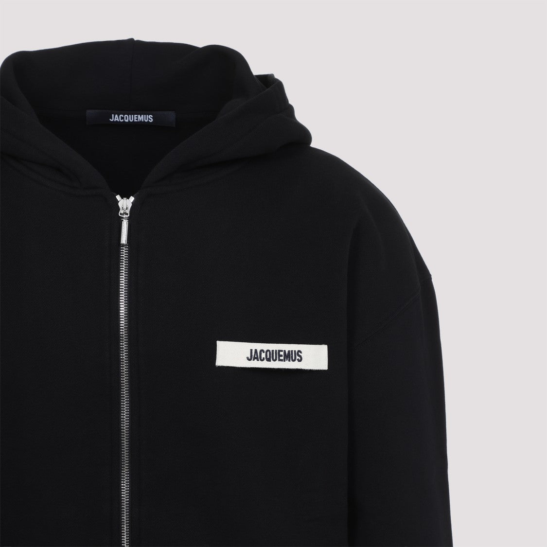 Jacquemus Le Hoodie Zip Gros Grain Hoodies