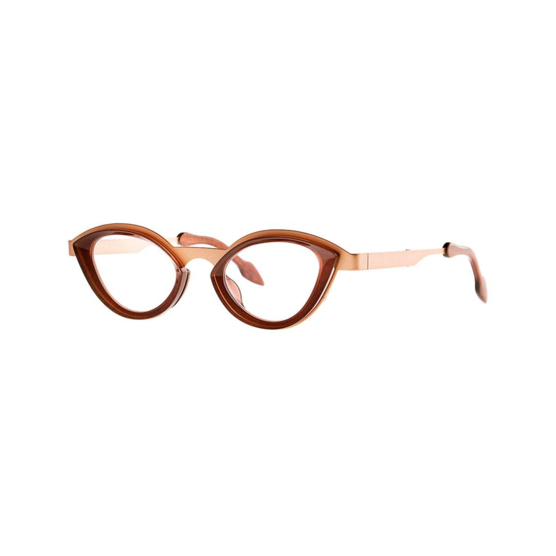 Theo Eye 006 Mm Gold + Fairy Brown Cat-Eye Sunglasses