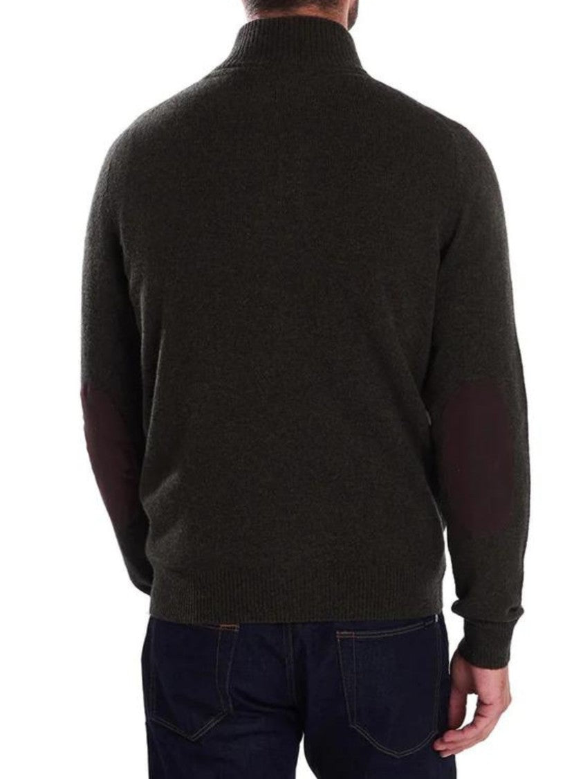 Barbour Patch Zip Thru Sweater