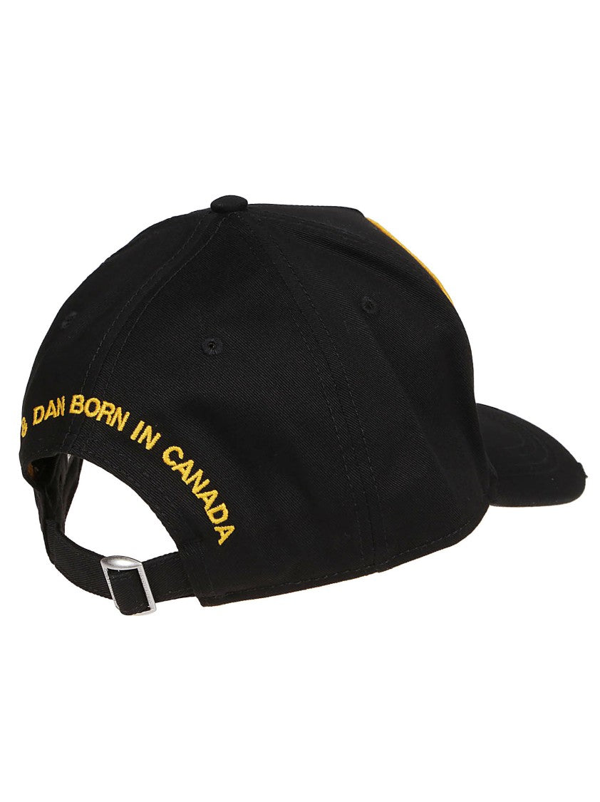 Dsquared2 Logo Cotton Baseball Cap