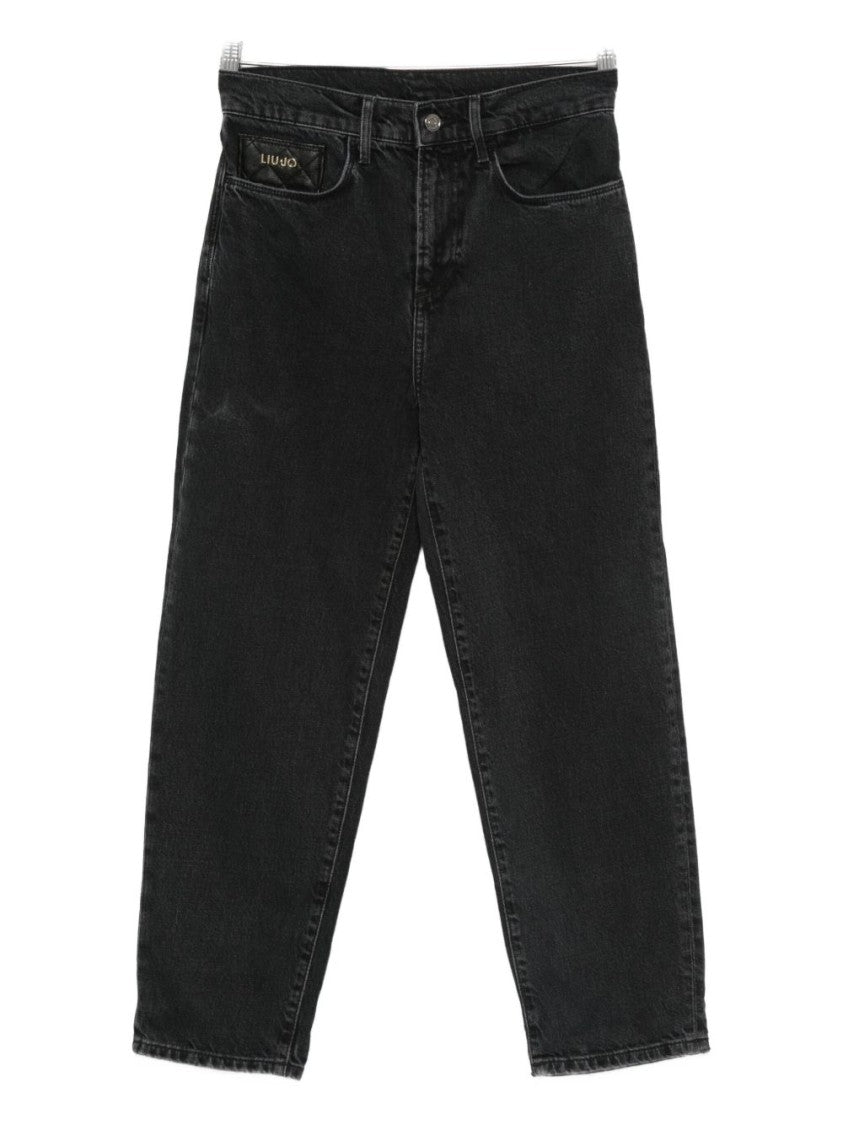 Liu Jo Classic Straight-Leg Jeans With Mid-Rise Waist