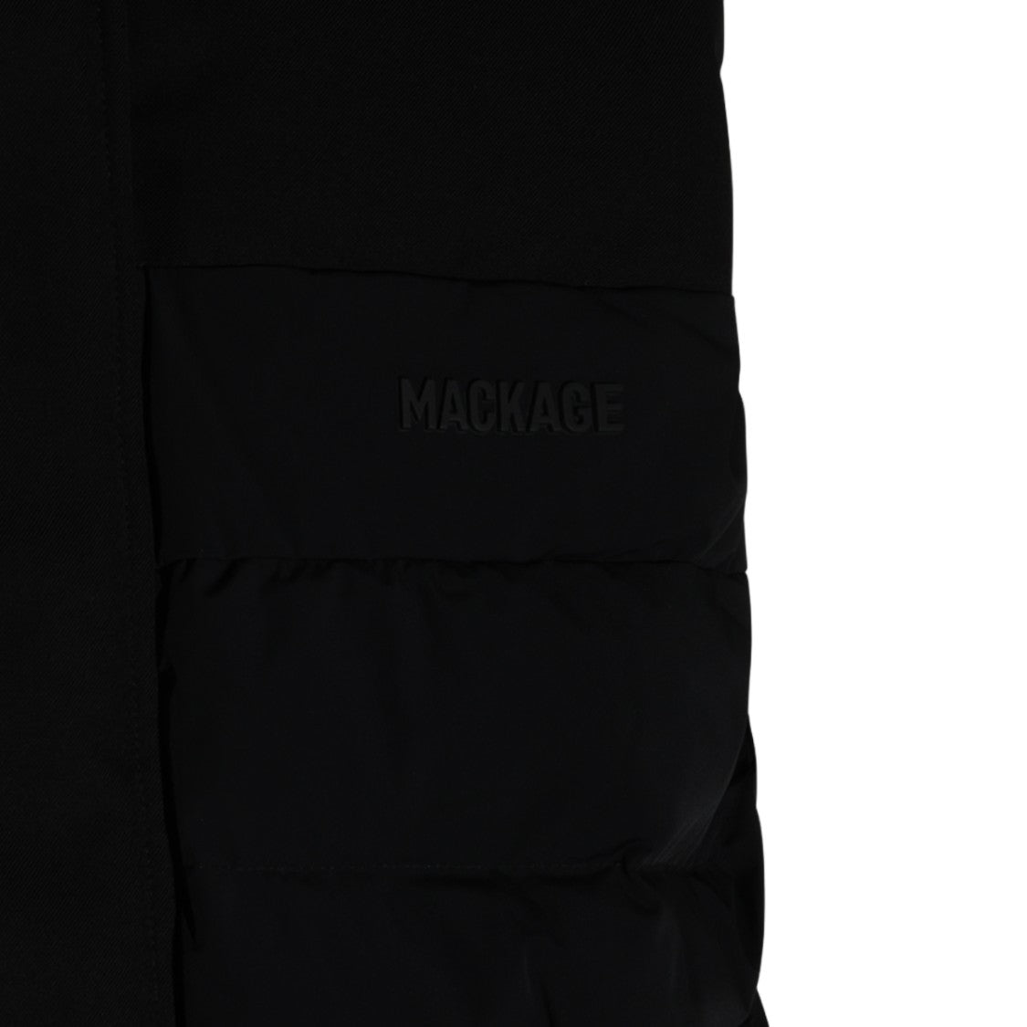 Mackage Quilted Sleeveless Vest With High Collar