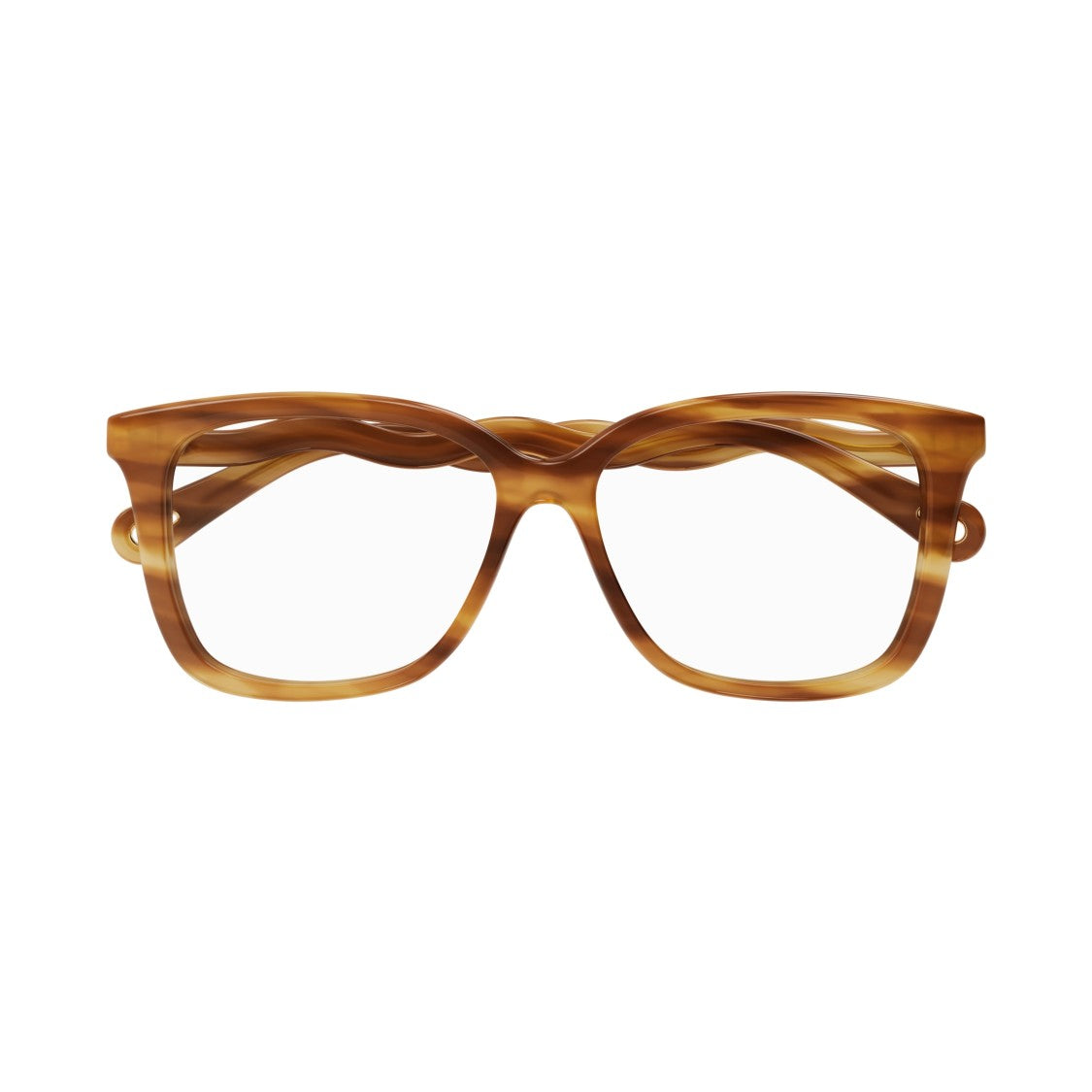 Chloé Ch0090o Tortoiseshell Square Frame Eyeglasses