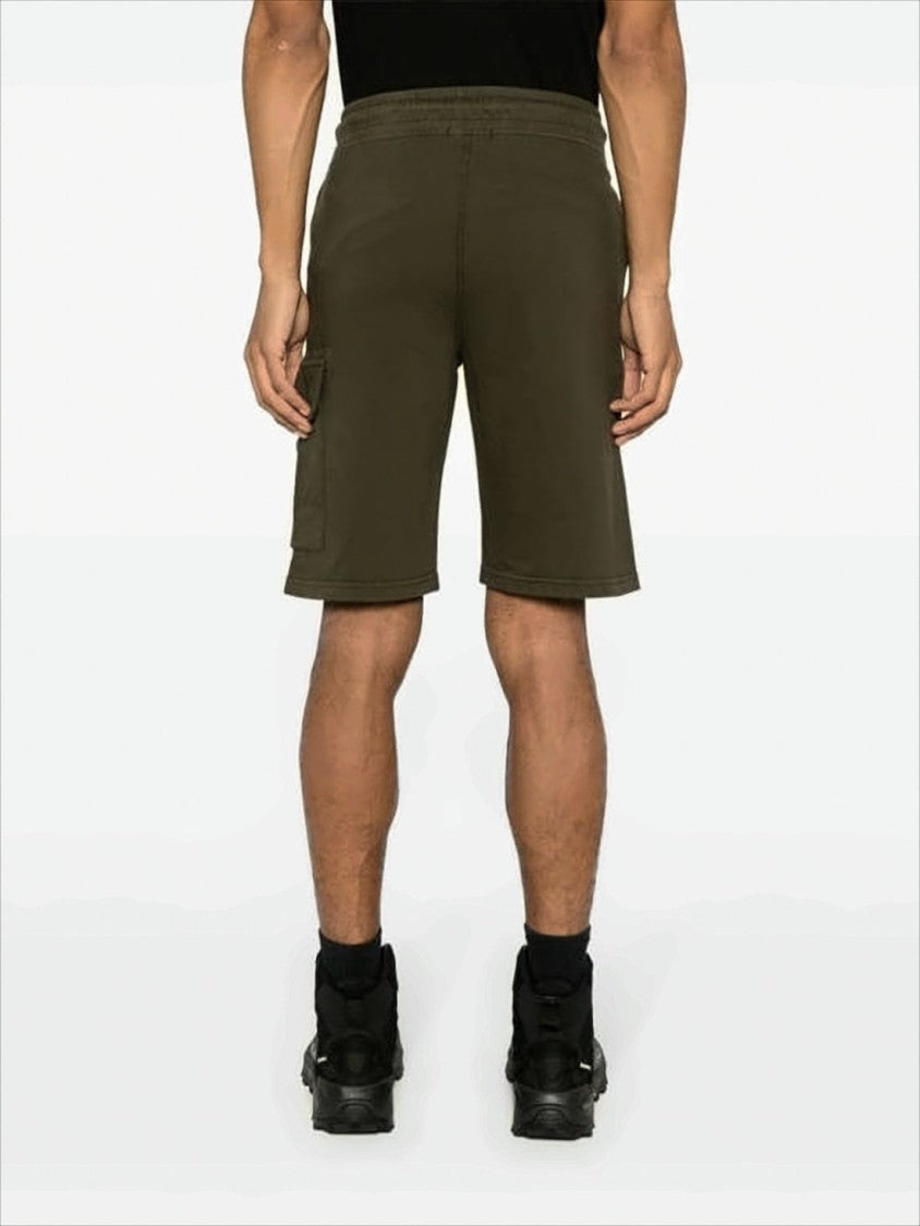 C.P. Company Relaxed Fit Cargo Shorts With Distinctive Lens Detail