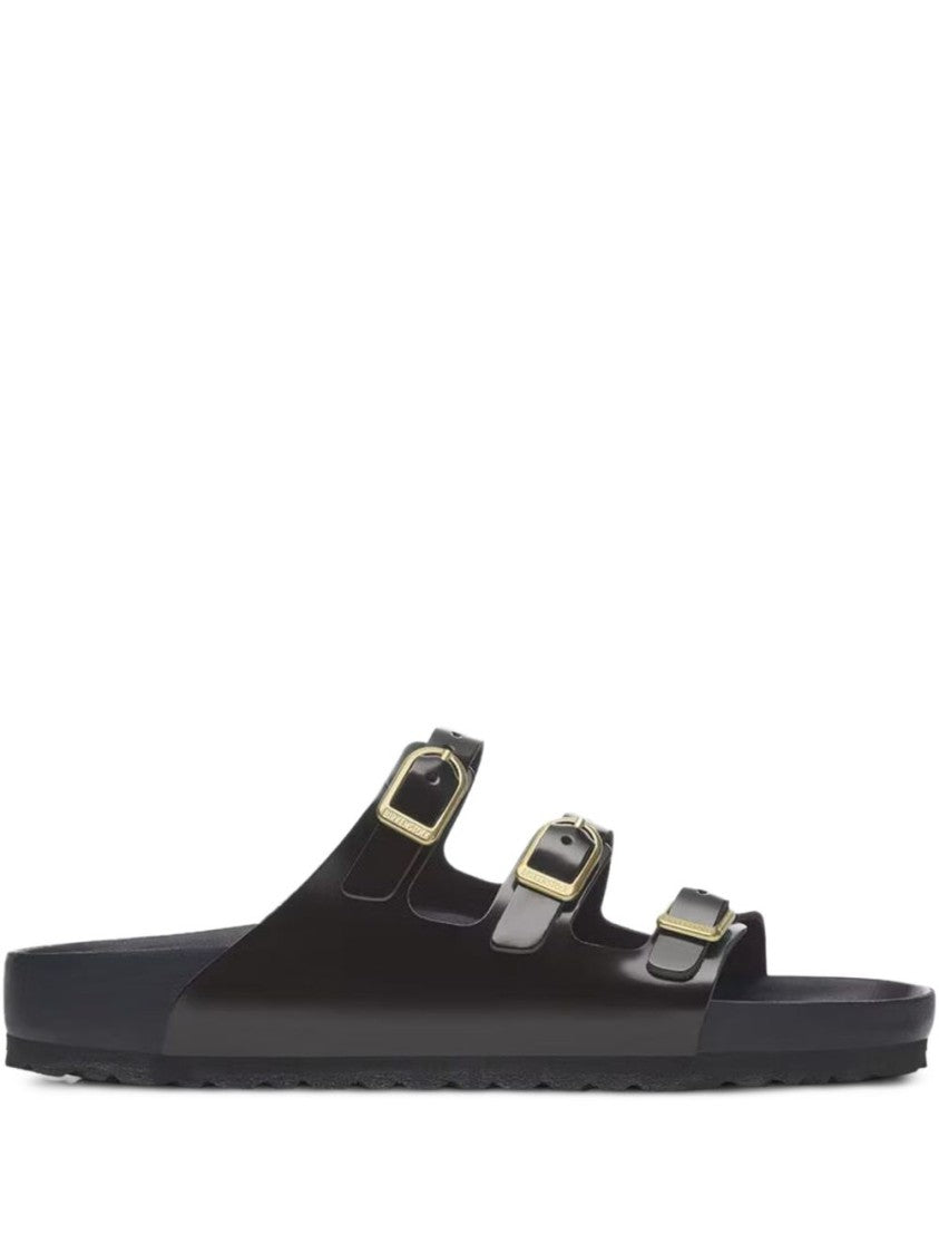 Birkenstock Contemporary Black Sandals With Adjustable Straps