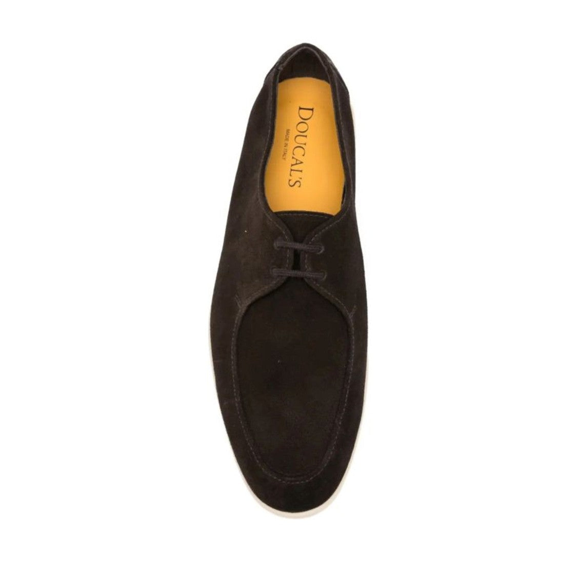 Doucal's Brown Derby Vaschetta Leather Flats