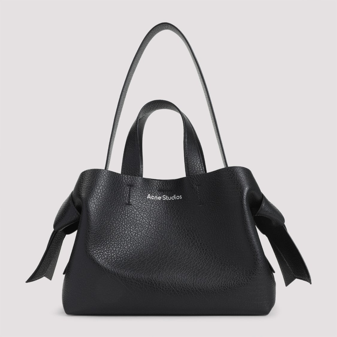 Acne Studios Textured Grained Leather Shoulder Bag