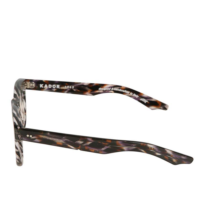 Kador Voyager 23 Classic Rectangular Tortoiseshell Sunglasses With Silver Accents