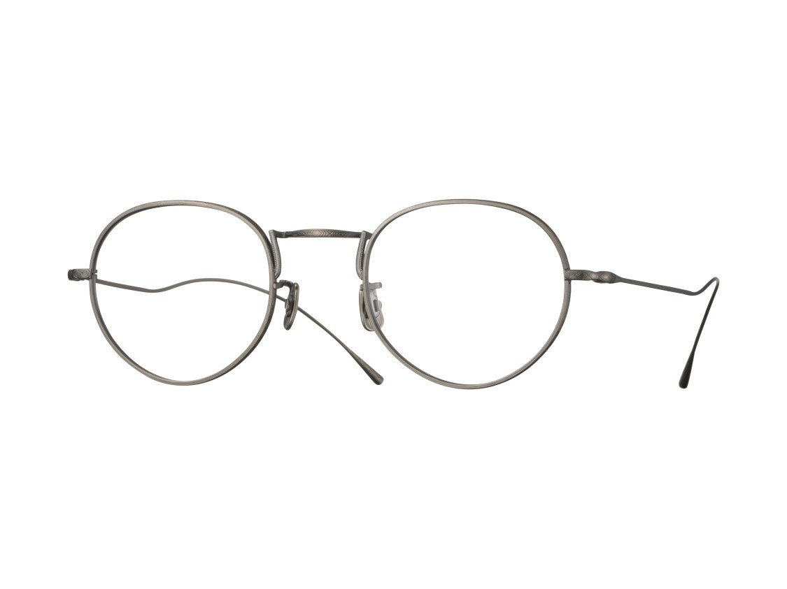 Eyevan Silver 194 Rx Vintage Metal Round Eyeglasses