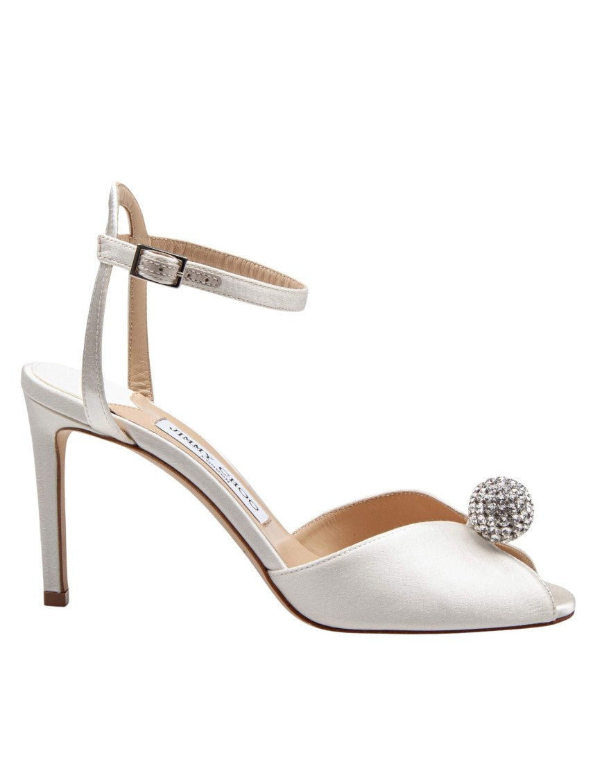 Jimmy Choo Sacora Satin Sandals