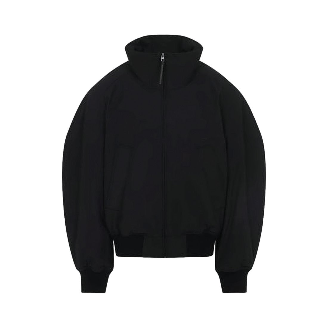 Jacquemus Zip-Up Knit With High Collar