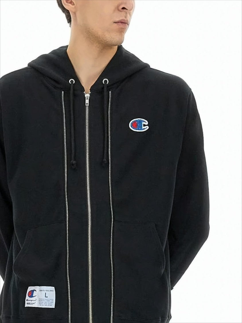 Undercover Black Zip-Up Hoodie With Double Zipper