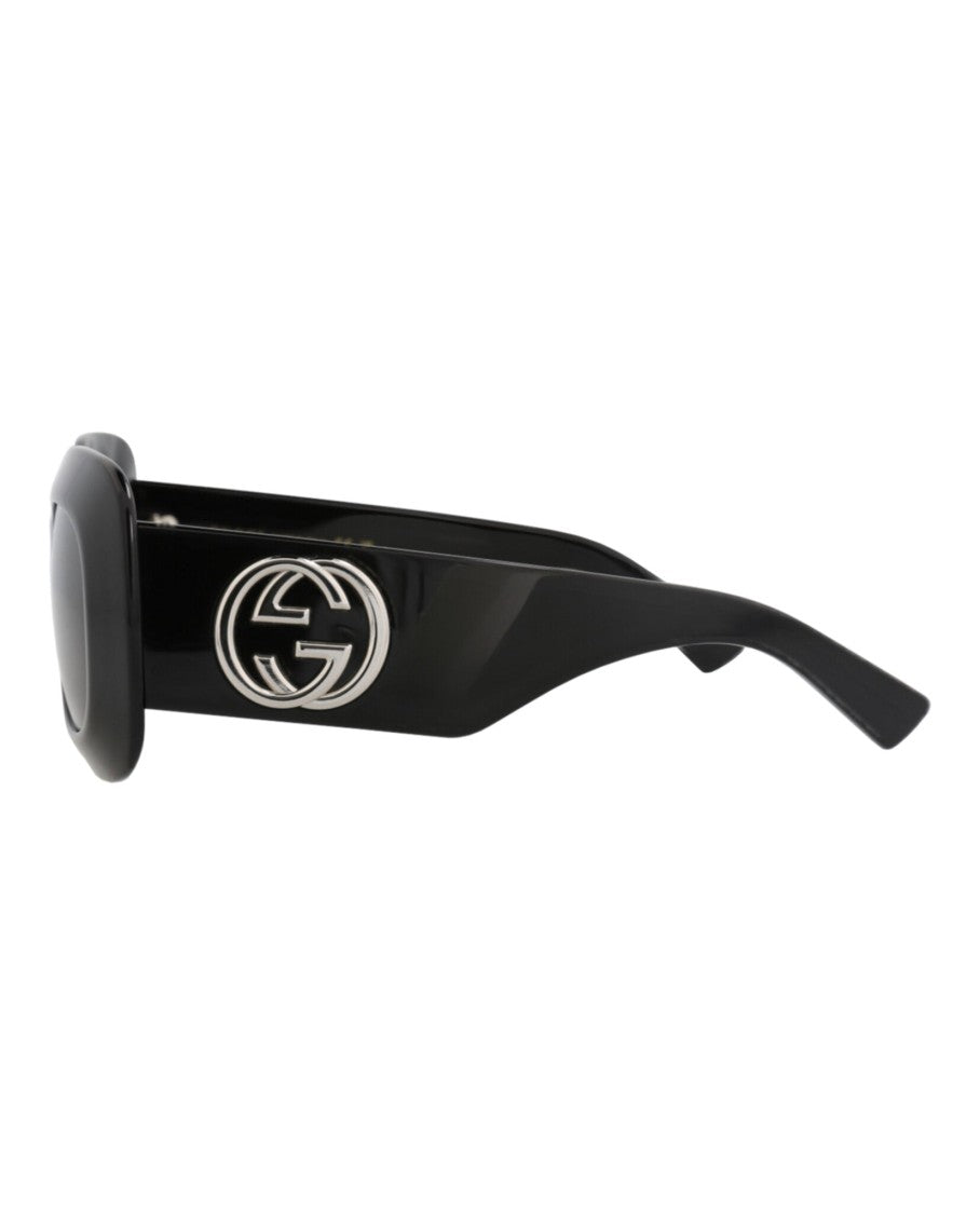 Gucci Square-Frame Recycled Acetate Sunglasses