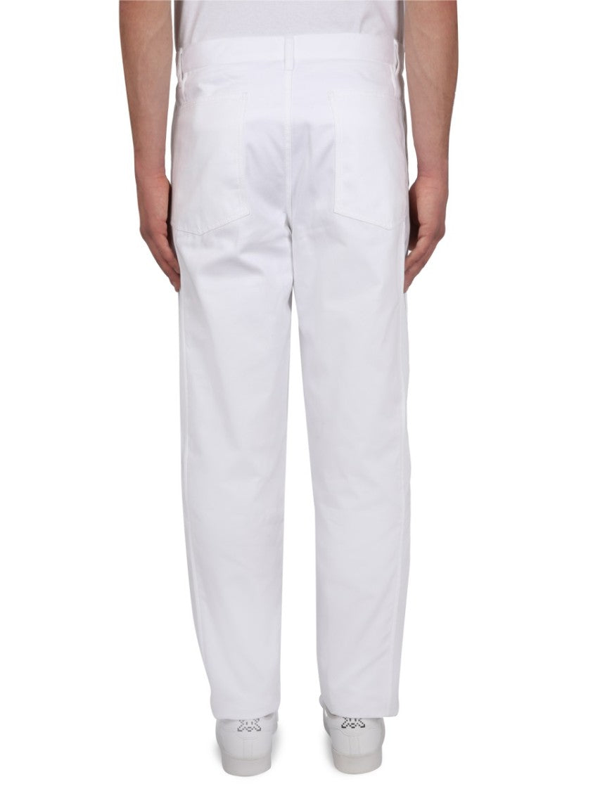 Comme Des Garçons White Chino Pants