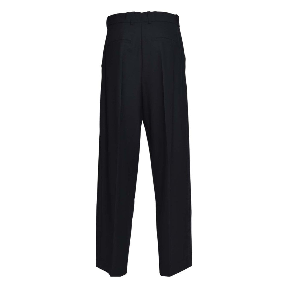 Solotre Tailored Blue Trousers With Straight Leg Silhouette